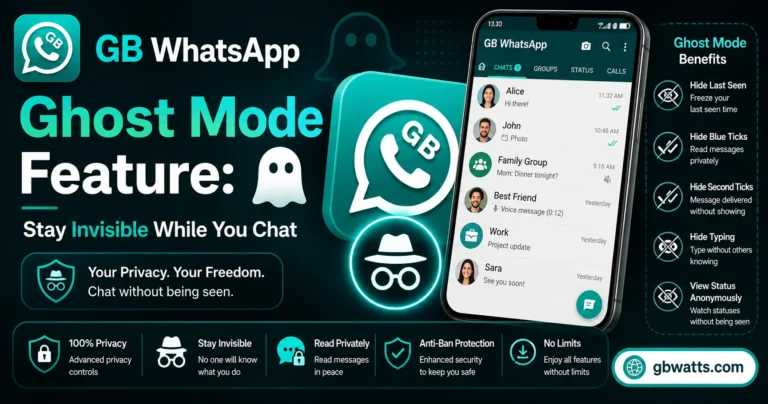 GB WhatsApp Ghost mode