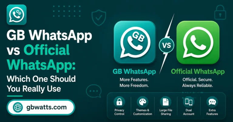 GB WhatsApp Vs Official WhatsApp